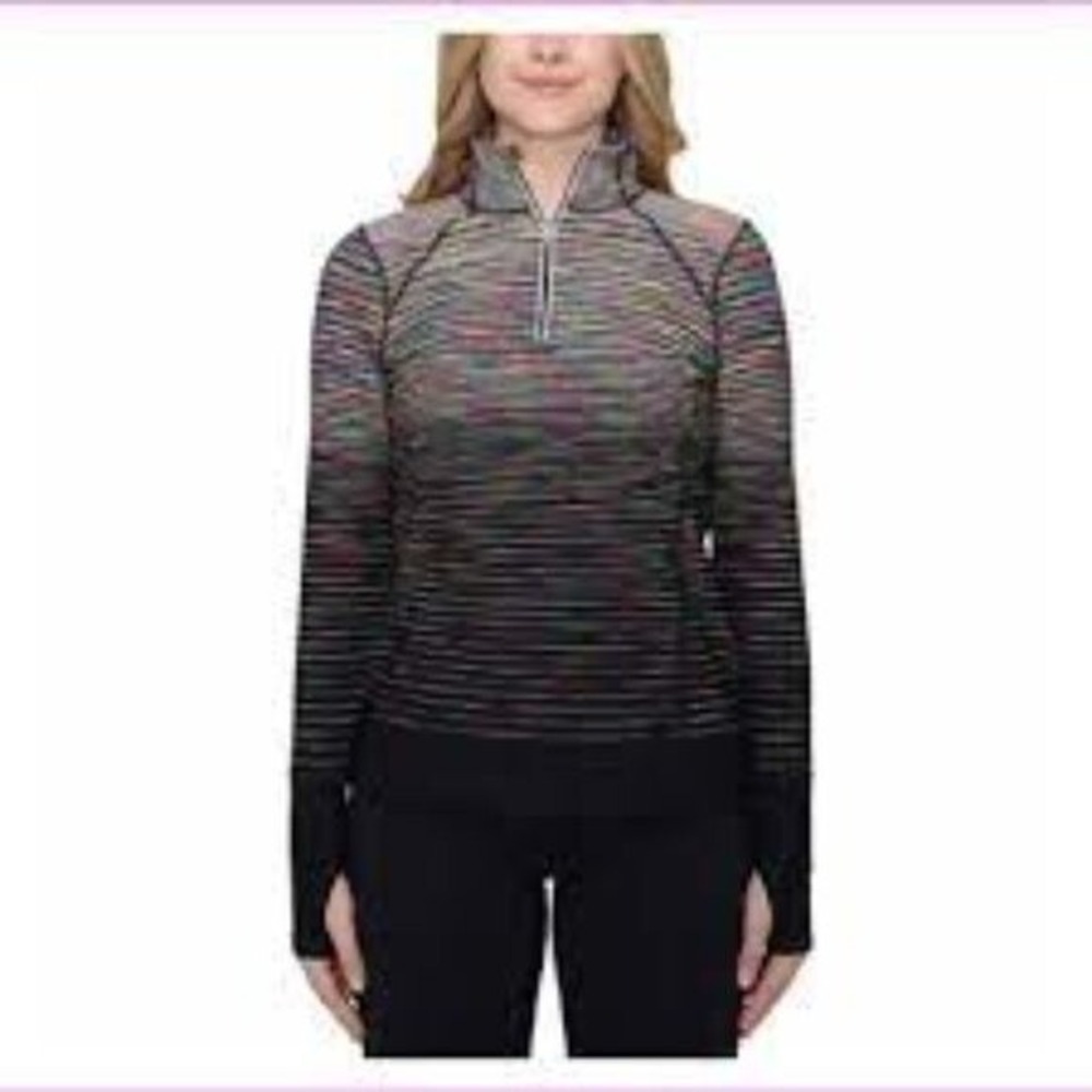 Kirkland Signature Ladies' 1/4 Mock Neck ZipUp Top‎
